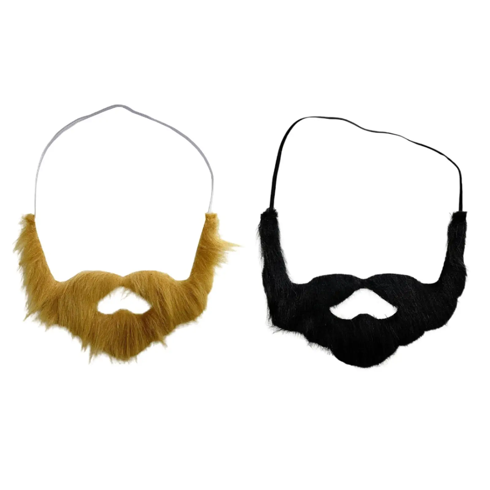 Fake Short Beard Fake Mustache for Carnival Stage Performance Men Women