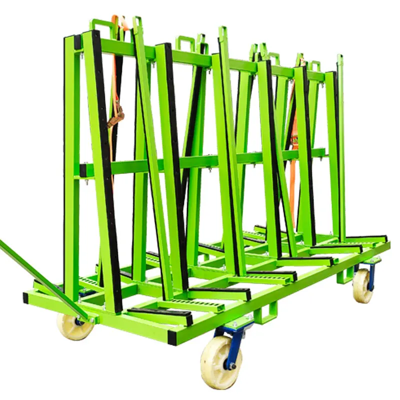 Multiple Purpose Heavy Duty Granite Marble Slab Storage Rack Display For Transport Rack 2.5m Type A Trolley Glass Steel Rack