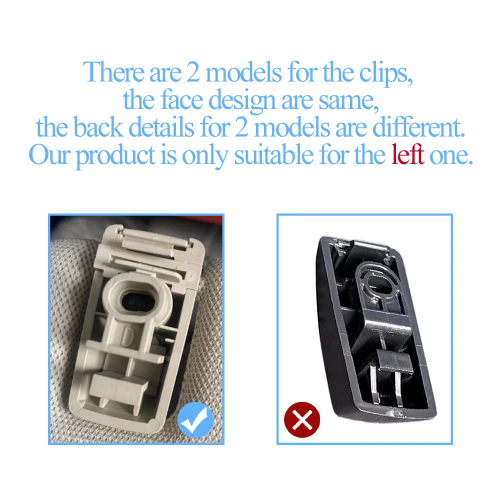 For Porsche Cayenne Left Right Sun Visor Support Retainer Fixed