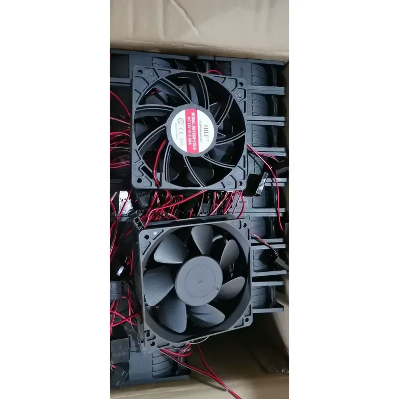 for New Violent Fan 12V Chassis Fan 6000 RPM High Speed Cooling Fan for PC Case Model 1203