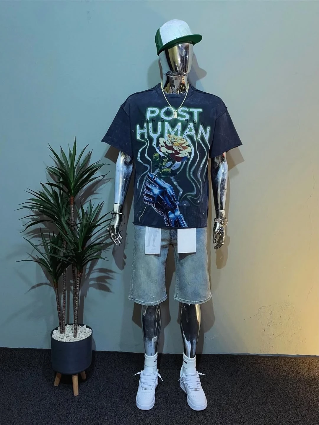 Y2K تصميم الاتجاه الأساسي الأمريكي فضفاض بأكمام قصيرة الهيب هوب الرياضة في الهواء الطلق اللياقة البدنية التنقل اليومي تي شيرت غير رسمي أساسي #1