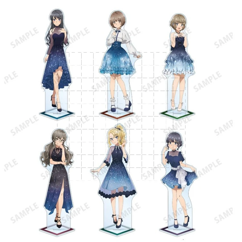 Game Mai Sakurajima Acrylic Stand Figure Doll Anime Keychain Cosplay Toy for Gift Game Mai Sakurajima Acrylic Stand Figure Doll Anime Keychain Cosplay Toy for Gift