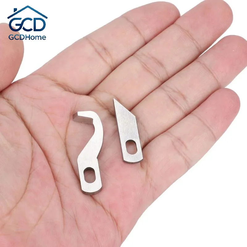 Domestic Sewing Machine Upper Lower Knives Kit Multipurpose Replacement Blades for Home Sewing Crafting Experience
