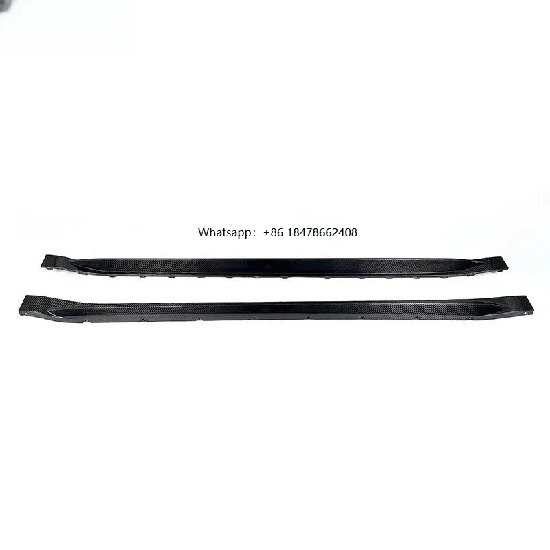 Dry Carbon Fiber Side Skirt OEM Style for  G80 M3 G82 M4 2021+ Car Body Kit