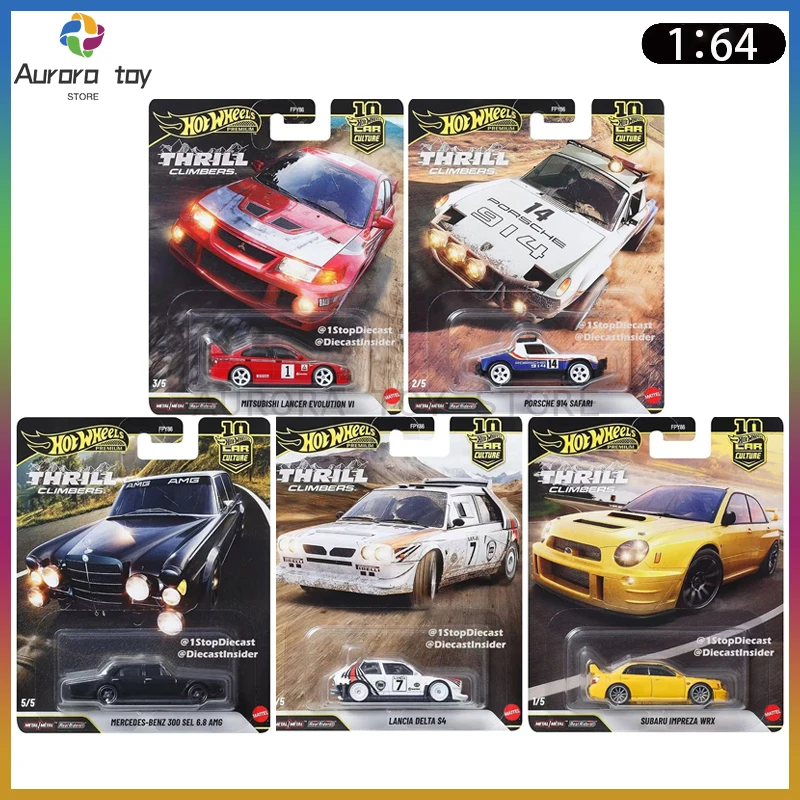 

New Hot Wheels 1:64 Gold Standard Series Cars Model FPY86 Alloy Car Model Mountaineering Suit Custom Collect Toy Birthday Gifts