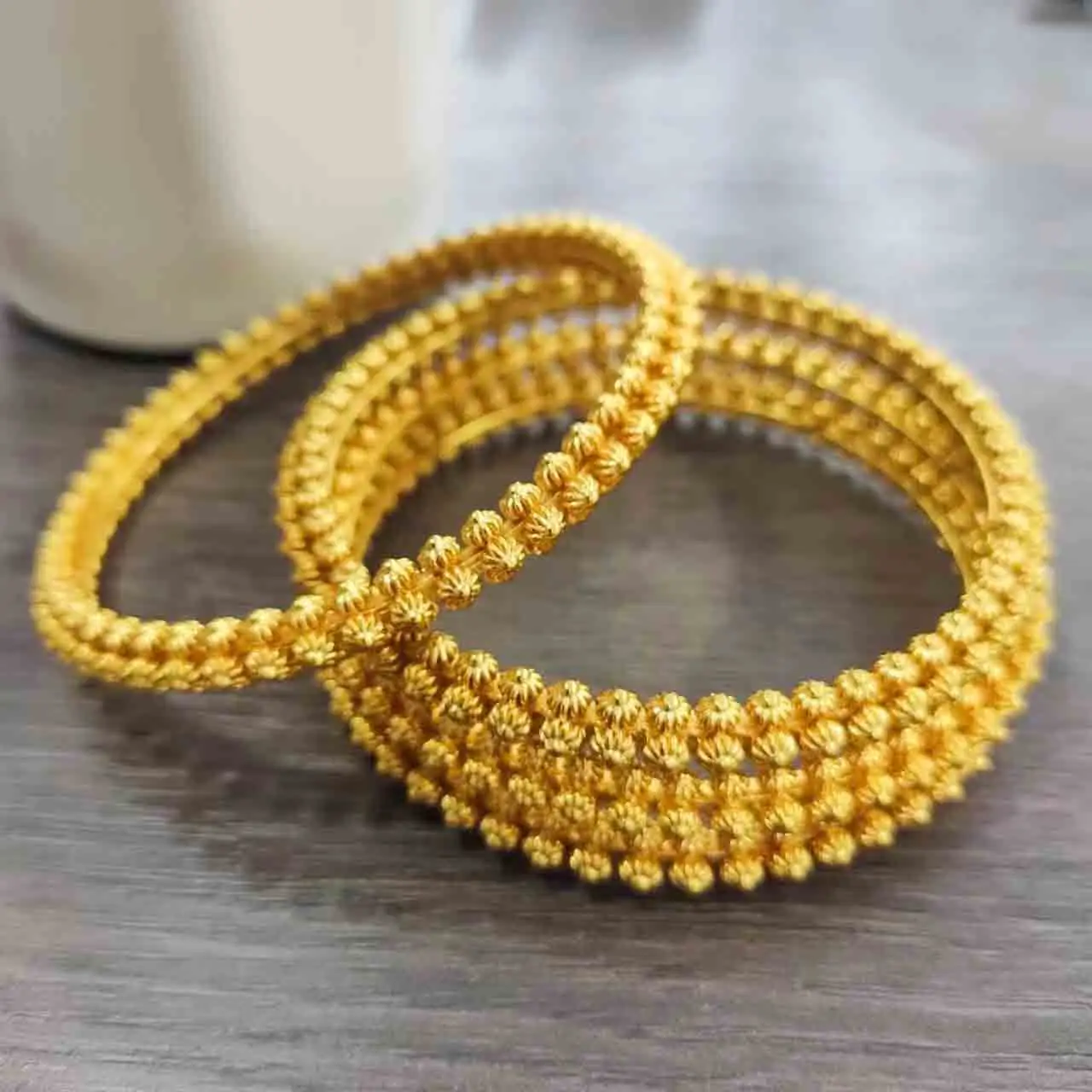 Luxury 24K 9999 Pure Gold real gold Ins Style Bracelet Simple and Generous Women's Bracelet