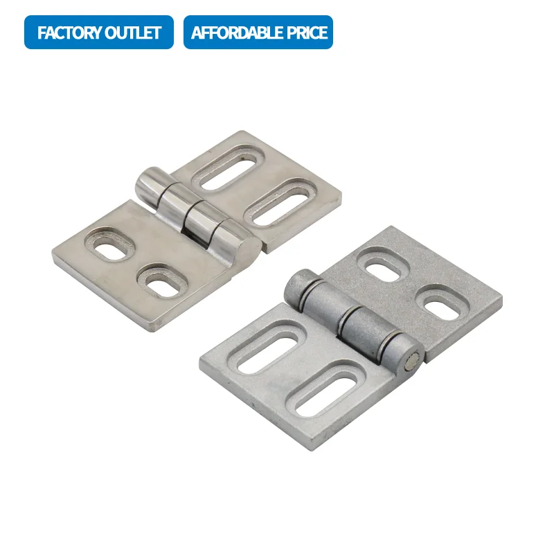 (4-Piece) Electrical Cabinet Power Cabinet Industrial Machinery Equipment Distribution Box Exposed Butterfly Hinge