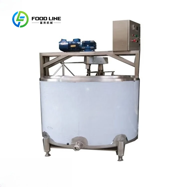 Intelligent temperature control one click operation double-layer jacket small cheese making machine Customized