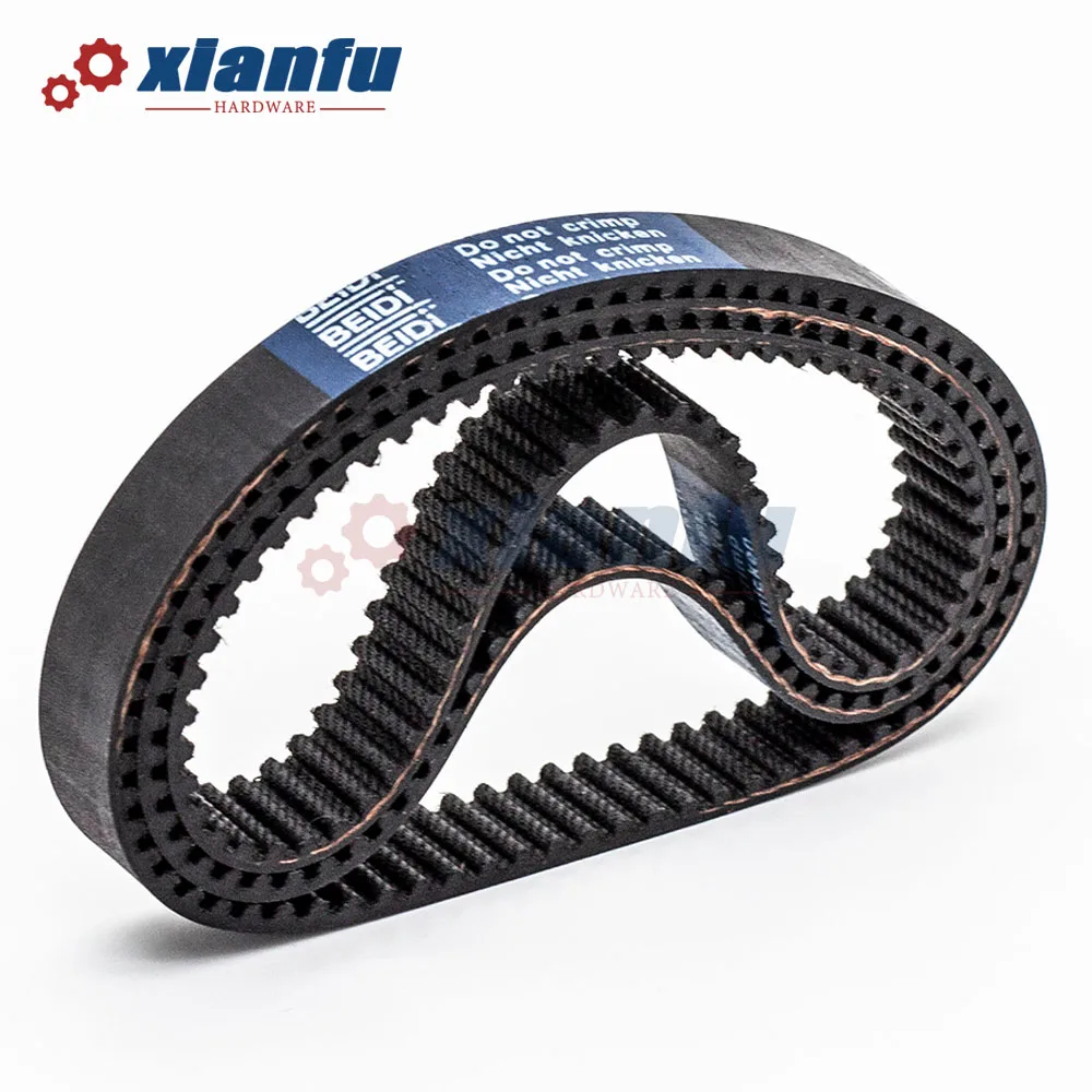 HTD 3M Timing Belt Closed Loop Rubber Width 6/10/15/20mm Lp=582 585 588 591 594 597 600 603 606 609 612 615 618 621mm Perimeter