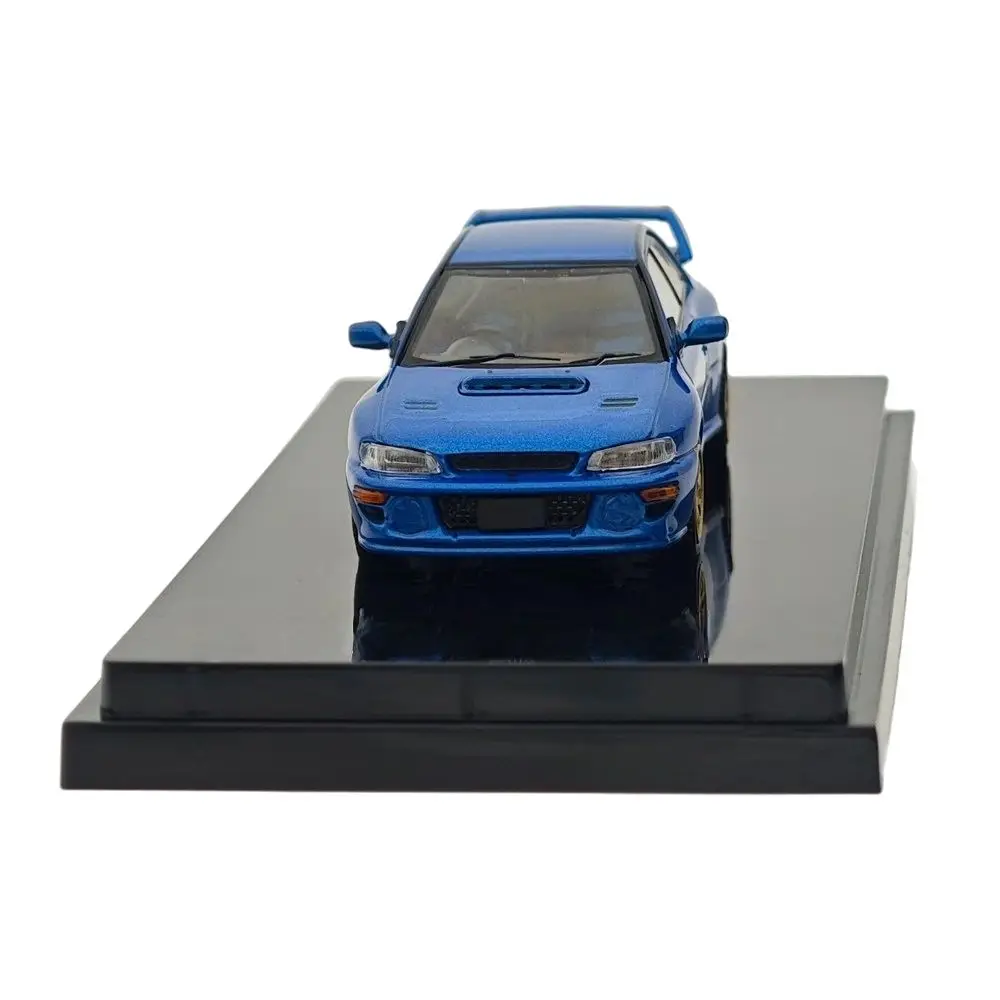 هواية اليابان 1/64 امبريزا 22B STi نسخة GC8 HJ646041BL سونيك بلو ميكا دييكاست نموذج سيارة مصغرة مجموعة لعبة سيارة السيارات #4