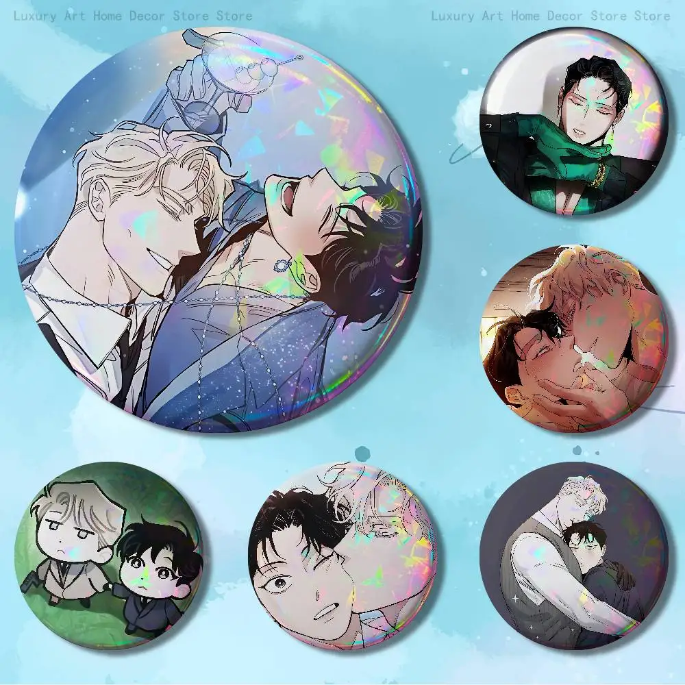 

Caesar Leewon R-Roses C-Champagne Custom Badges 75mm 44mm 25mm Brooch Backpack Hat Enamel Pins Accessories Toys Gifts