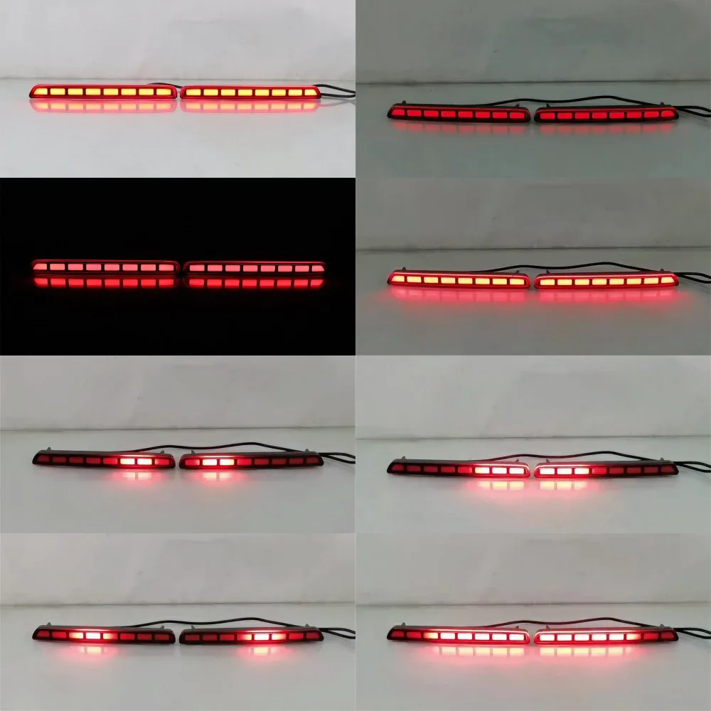 أضواء الفرامل LED للسيارة من يوليو كينج لسيارة Honda CR-V 2023، ضوء الفرامل + ضوء الفرامل الليلية DRL + إشارات الانعطاف الغاسل، مسح التشغيل، غير مدمر