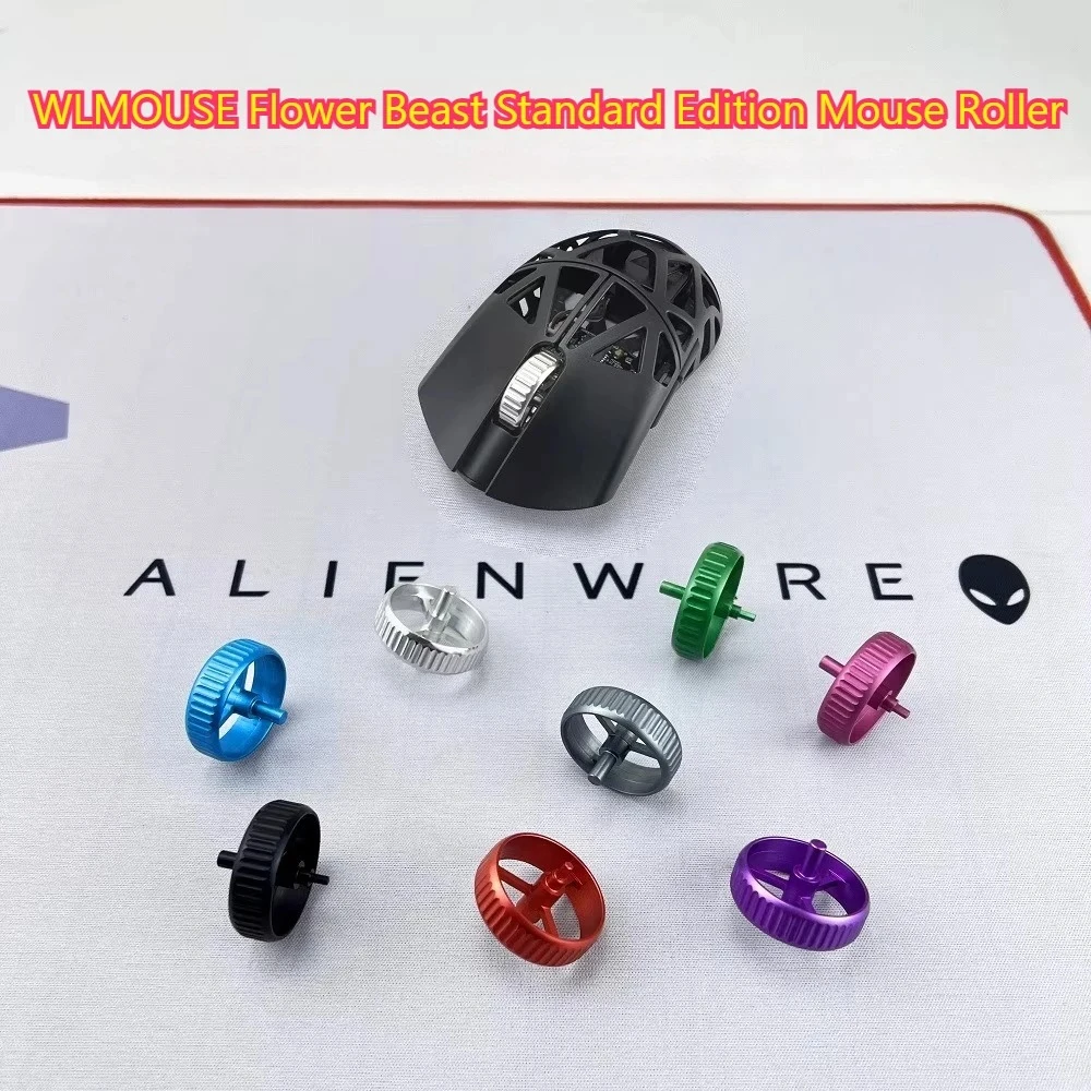 

WLMOUSE Flower Beast Standard Edition MAX Magnesium Alloy Mouse Roller Repair Roll Replacement Scroll Wheel Collar Accessories