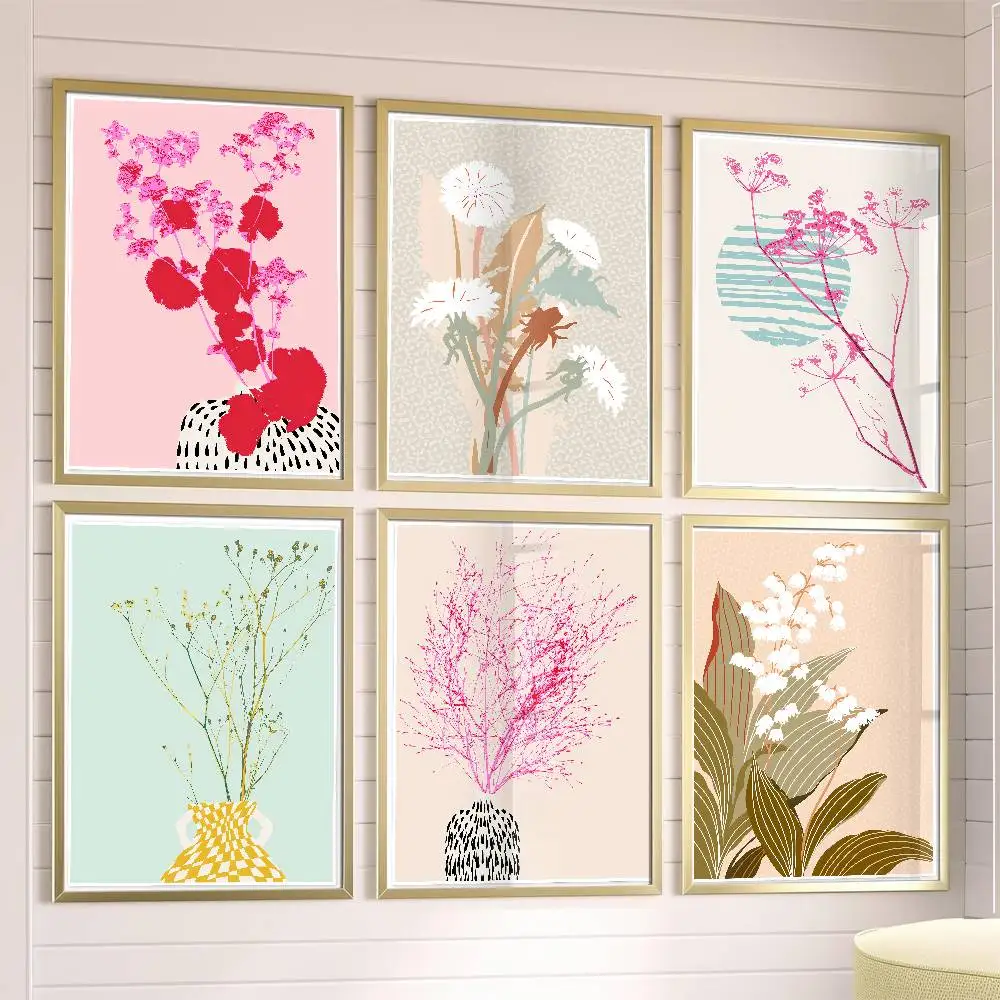 Modern Plant INS Annick Poster Posters,waterproof Paper Stickers,coffee Shops,bar Living Rooms