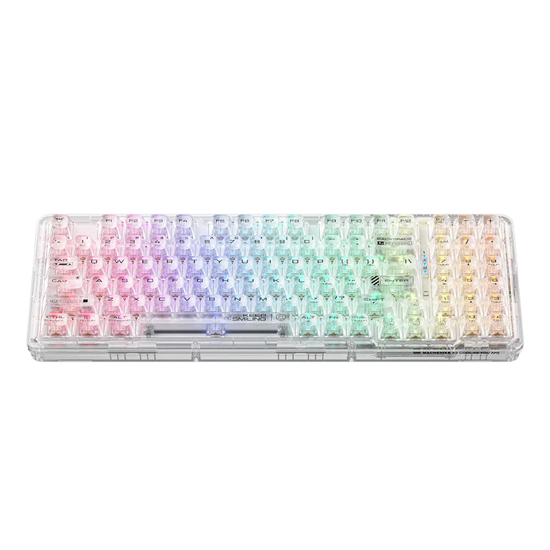 

*K500F Pro three-mode mechanical keyboard, wireless bluetooth hot-swappable gasket gaming e-sports peripherals