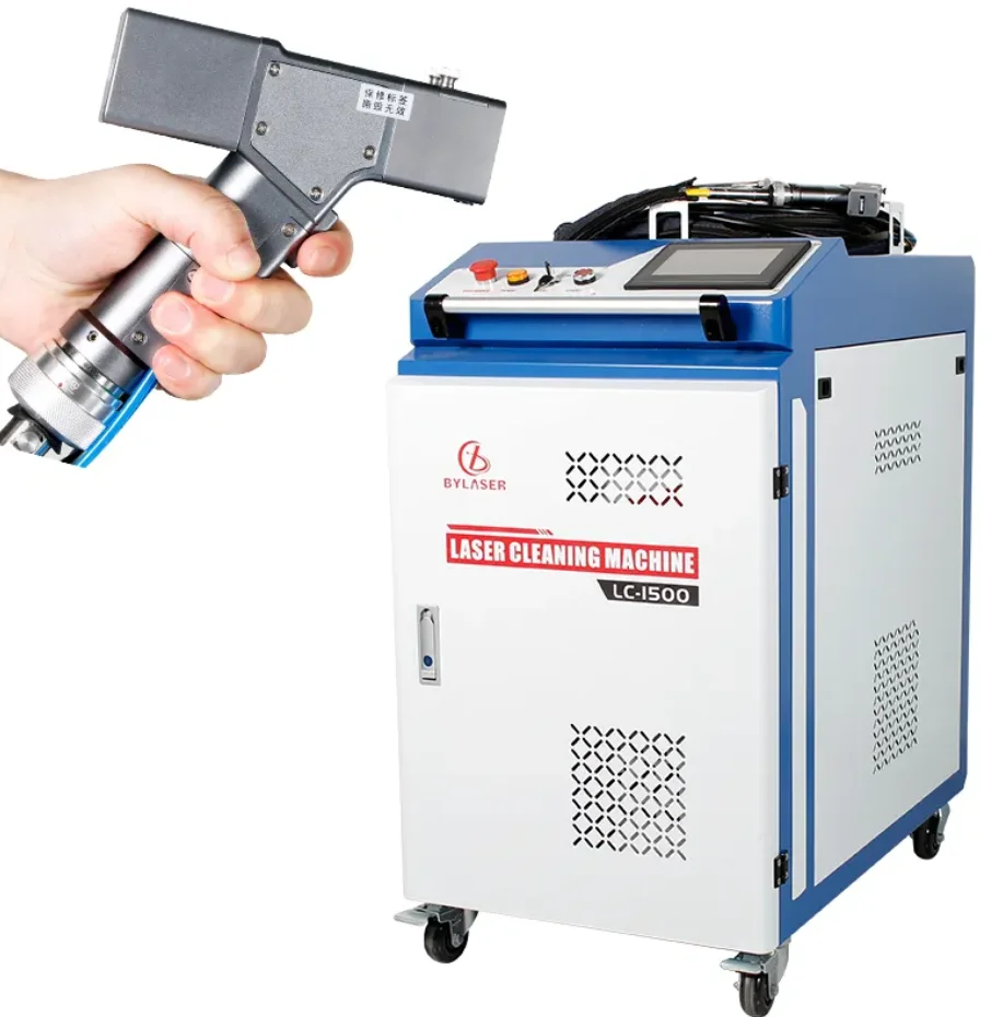 1500W 2000W Handheld Laser Cleaner Fiber Cleaning Machine For Metal Surface Oil