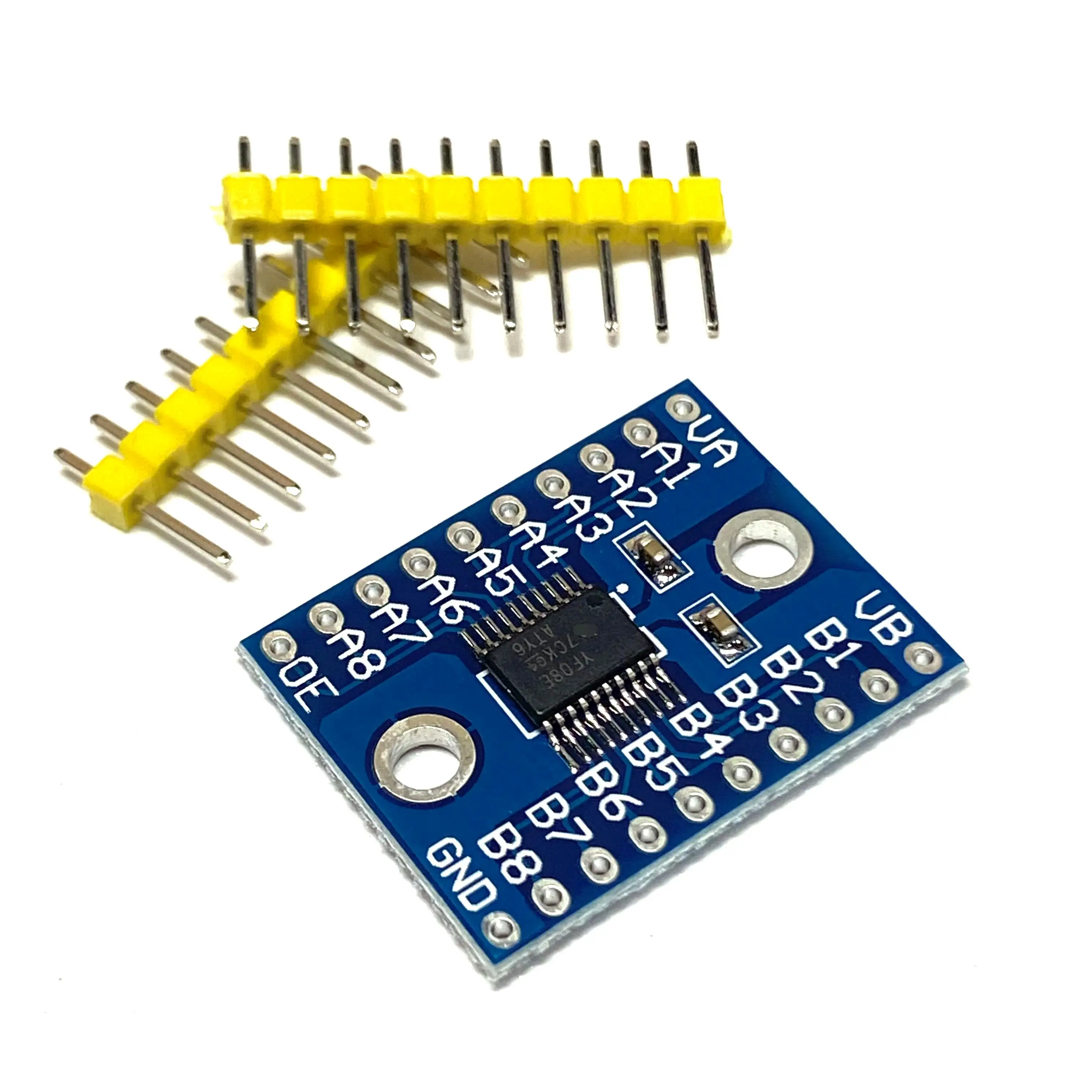 TXS0108E High-speed full duplex 8-way level converter module 8-bit bi-directional voltage converter wide/short board