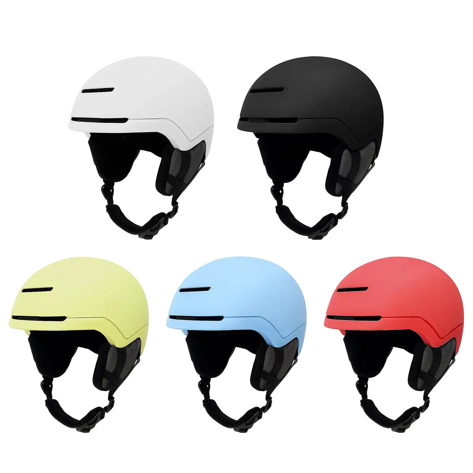 

Adjustable Skating Helmet Impact Resistant Snowboard Protective Gear for Skiing Cycling Snowboarding Activities