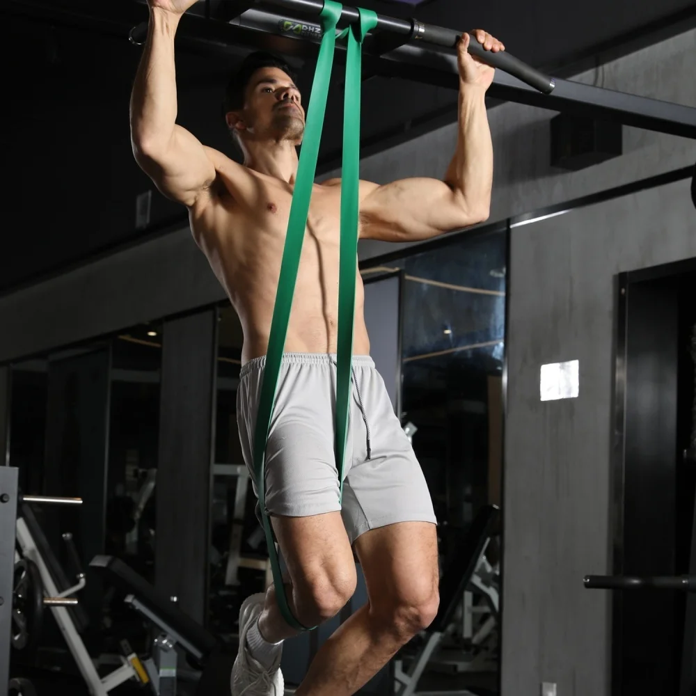TPE Fitness Elastic Band for Strength Training - Pull-Up Assisted Squat Yoga Resistance Band with Tension for Track & Field