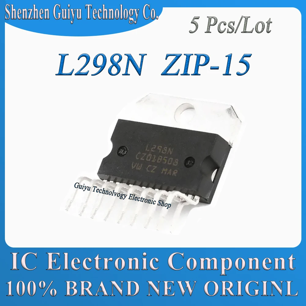 

5 Pcs/Lot L298N L298 ZIP-15 IC Chip