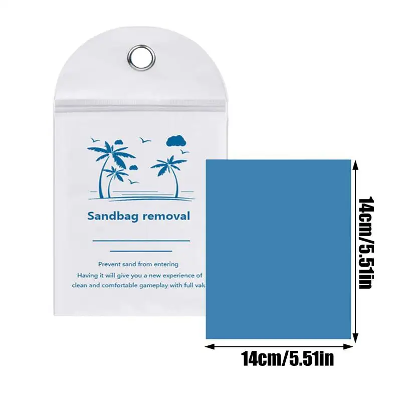 Dissolvant de sable, sac d'élimination du sable, vacances d'été, accessoires de nettoyage de bord de mer, gomme avec ingrédients naturels, récif