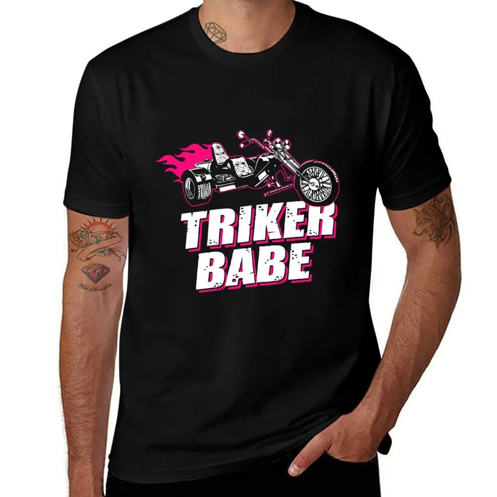 

Womens Triker Babe Tricycle Trike Rider Motorsport T-Shirt man t shirts for men t shirts for man cotton soft T-Shirt