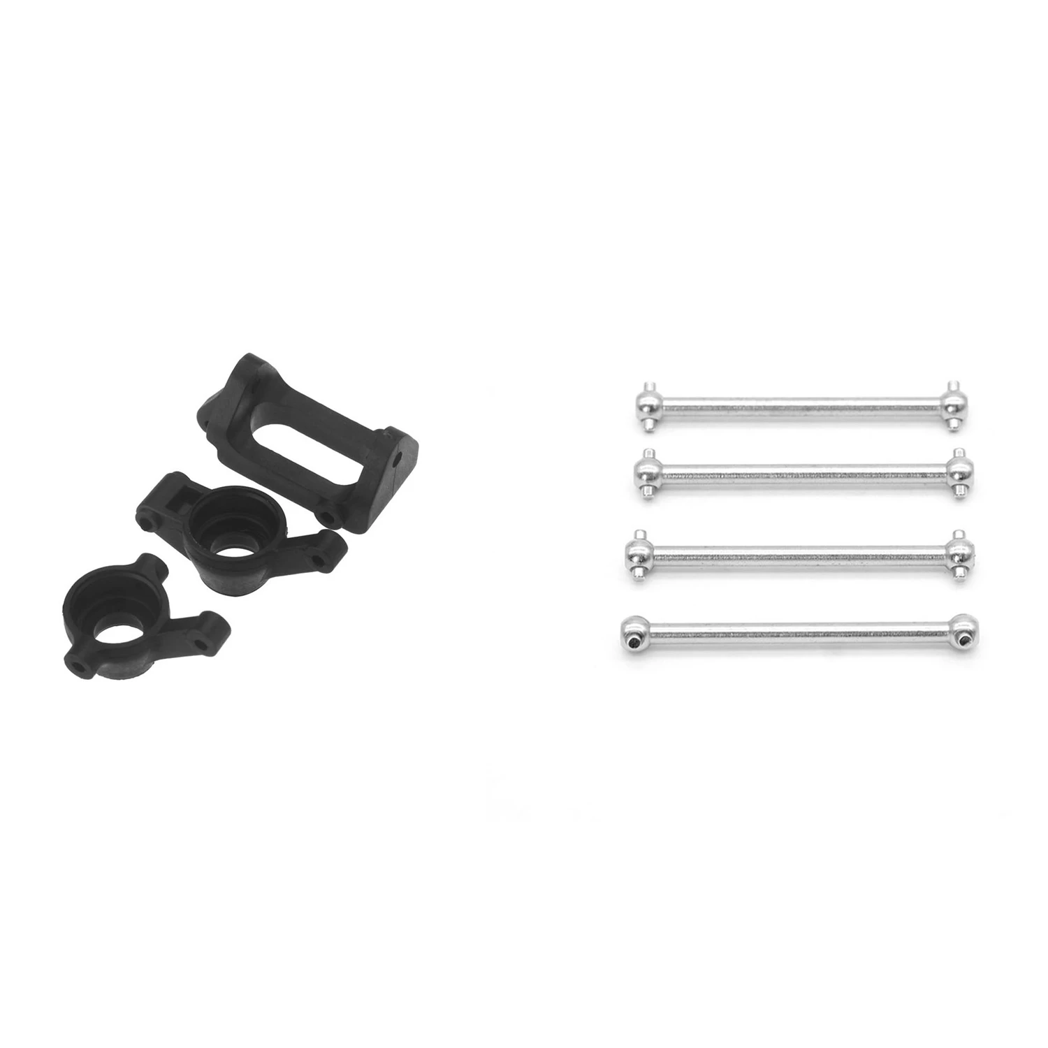A959 A969 A979 K929 RC 1/18 RC Car C Style Seat Set With Metal Rear Drive Shaft Transmission Dogbone Accessories-AA02