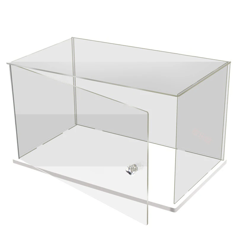 

Assemble Clear Acrylic Figure Display Cabinet, Dustproof Storage Box For Collectibles, Souvenirs And Artwork, Car Model Showcase