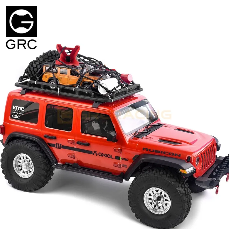 Rack de bagagem de teto multifuncional para 1/10 1/8 RC Crawler Car AXIAL SCX10 TRX4 Defender RC4WD D90 D110 JIMNY Tank 300 TRX6 Peças