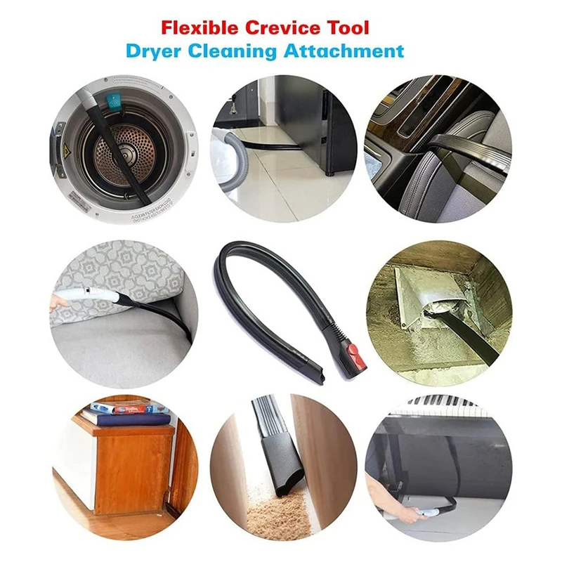 Replacement Attachments Compatible For Dyson V7 V8 V10 V11 V15 Gen5 - Vacuum Accessories For Home & Car Cleaning