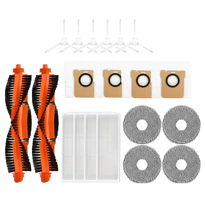 A24P Xiaomi Mijia M30 プロ C107 スペアパーツモップ布ダストバッグ Hepa フィルターメインブラシ