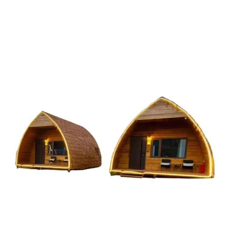 Triangular House Triangle Wooden House Triangle Prefab Home Portable Cabin Modern Portable Triangle Modular Cabin House