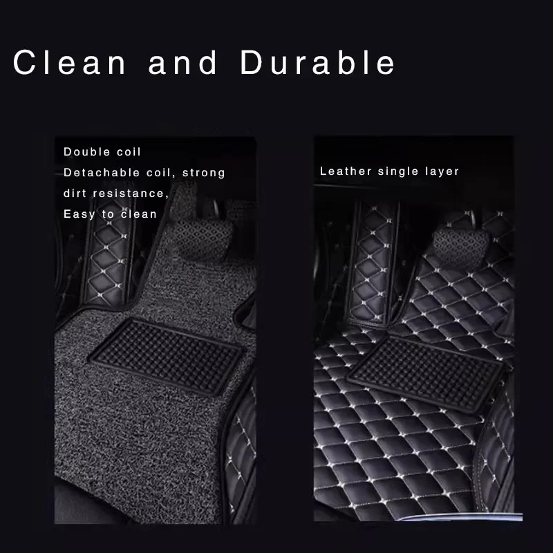 Custom Car Floor Mats Anti Slip 2011-2017 Tivira 2015-2017 Ludi 2008-2017 Lester 2004-2019 Foot Coche For Shuanglong Kelando view 4