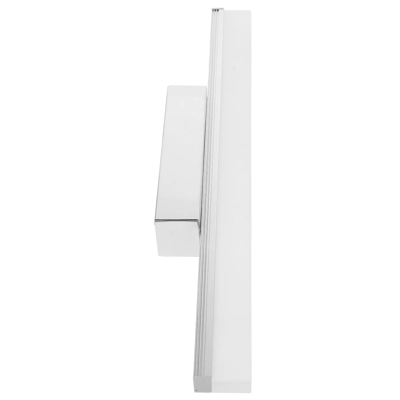 

Modern Bathroom Mirror Front LED Light Waterproof Anti-fog Vanity Light Lamp Wall Lamp with Stainless Steel Base (White)