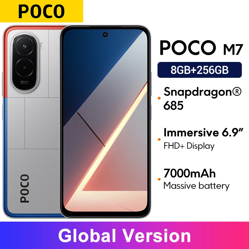 Global Version POCO M7 Snapdragon® 685 Smartphone 6.9