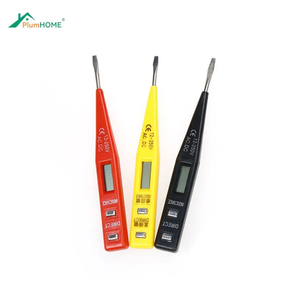 New Digital 12V-240V DC AC Voltage Detectors Non-Contact Tester Pen Tester Meter Volt Electric Test AC/DC Voltage Sensor