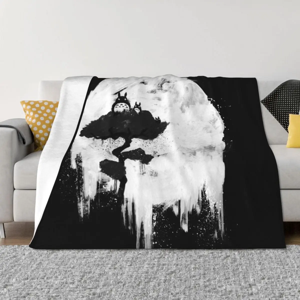 

Midnight Spirits Throw Blanket Flannels Nap Baby Blankets