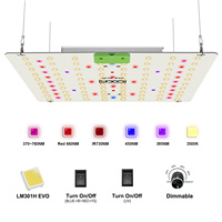 LM301h EVO 85w dimmable full spectrum plant growth lamp, used for plant growth and flowering