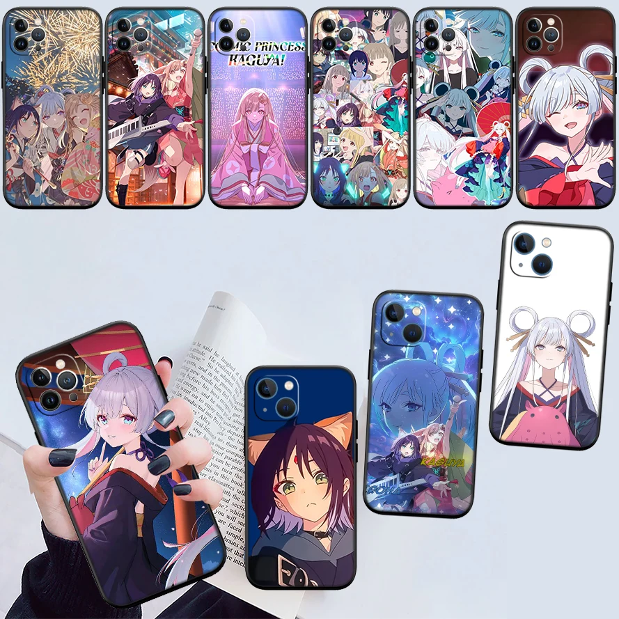 Чехол для телефона RA10 Cosmic Princess Kaguya Shell для Xiaomi Poco C40 C50 C51 C55 C65 C71 C75 F3 F5 F6 F7 M2 M3 Pro Ultra