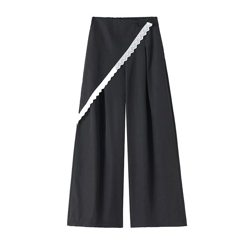 Spodnie Vintage Damskie Spódnica Kopertowa Oversize Spodnie Harajuku Japoński Styl Lata 2000 Y2k Vintage Spodnie Moda Jesień 2025 Ubrania