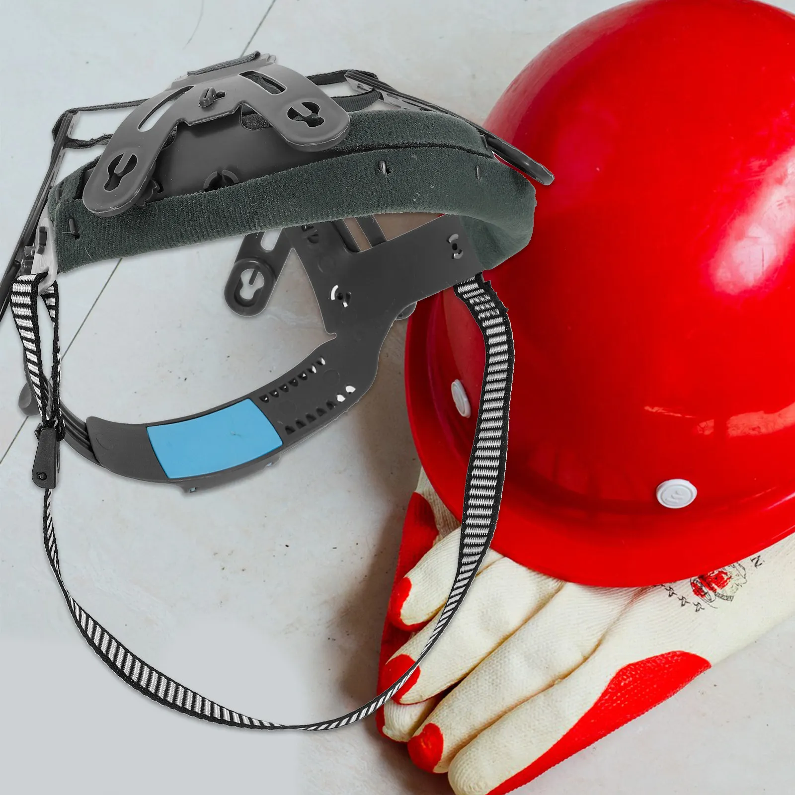 Safety Hard Hat Suspension Replacement Detachable Adjustable Liner Sweat Absorbing Replacement Hardhat Liners for Men