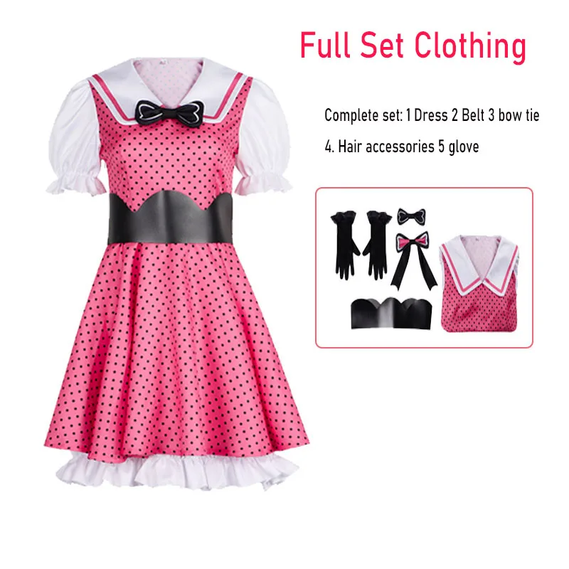 أنيمي أوشي نو كو 3 تأثيري هوشينو روبي أريما كانا فستان شعر مستعار MEM روبي المرحلة زي هالوين ملابس الحفلات للنساء مجموعة S-3XL