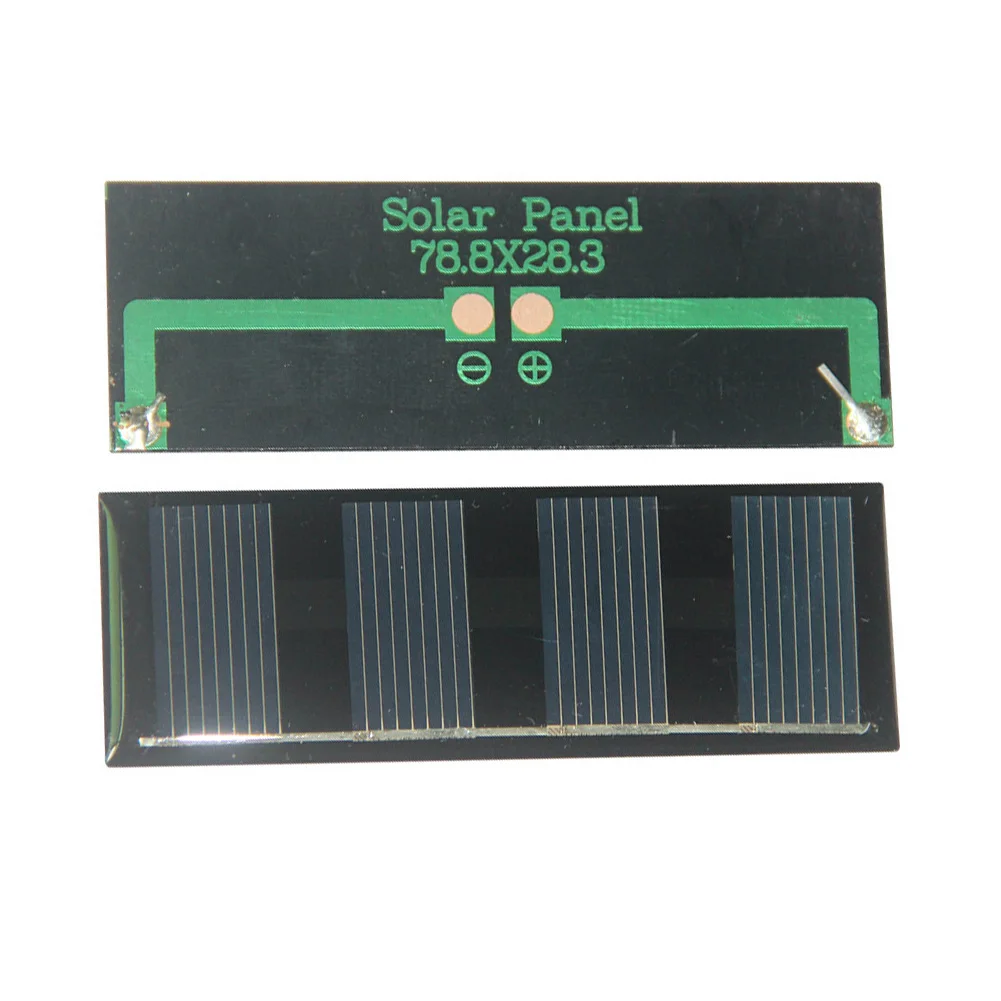 Polysilicon for solar Panel For DIY for solar Power Part DIY for solar Power 78.8*28.3mm 2V for solar Module 78.8x28.3mm