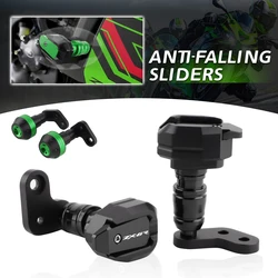 For Kawasaki Ninja ZX6R ZX-6R ZX 6R 636 2024 Motorcycle Engine ProtectionSliders Cover Frame Sliders Crash Pad Falling Protector