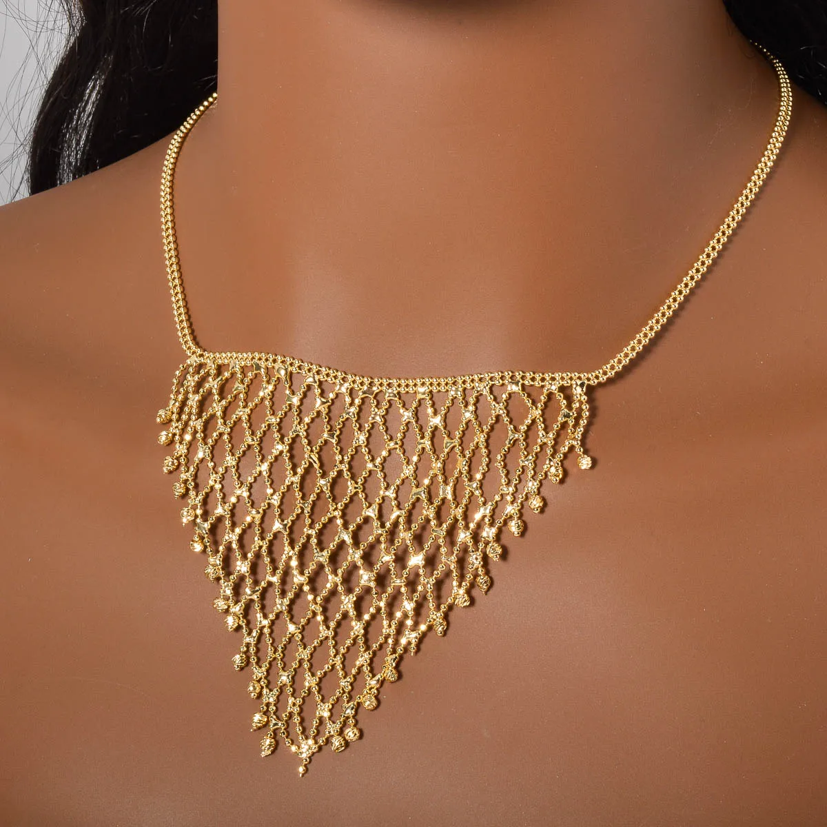 ZEADear Bridal Jewelry Sets Tassels Earrings Web Pendant Women Necklace Big Bracelet Wedding Engagement Anniversary Luxury