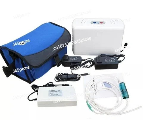 AC110-220V Portable Oxygen Concentrator with Battery Oxygen Concentrator Ventilator Sleep Mini Oxygen Machine Home 3L/min