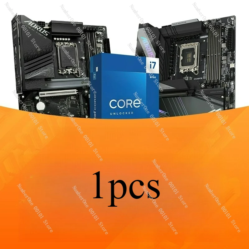 

I7 14700KF/14700K с Gigabyte B760M Малая основная плата с гравировкой Набор процессоров