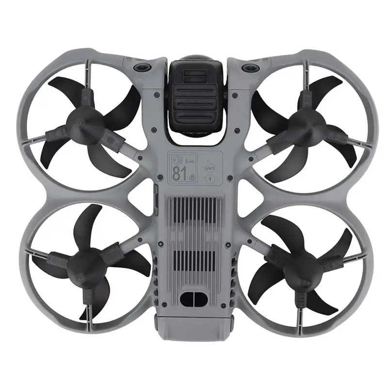 B92B For DJI Avata 360 Landing Gear Height-Increasing Bracket Drone Guard Stand 360° Protection Black