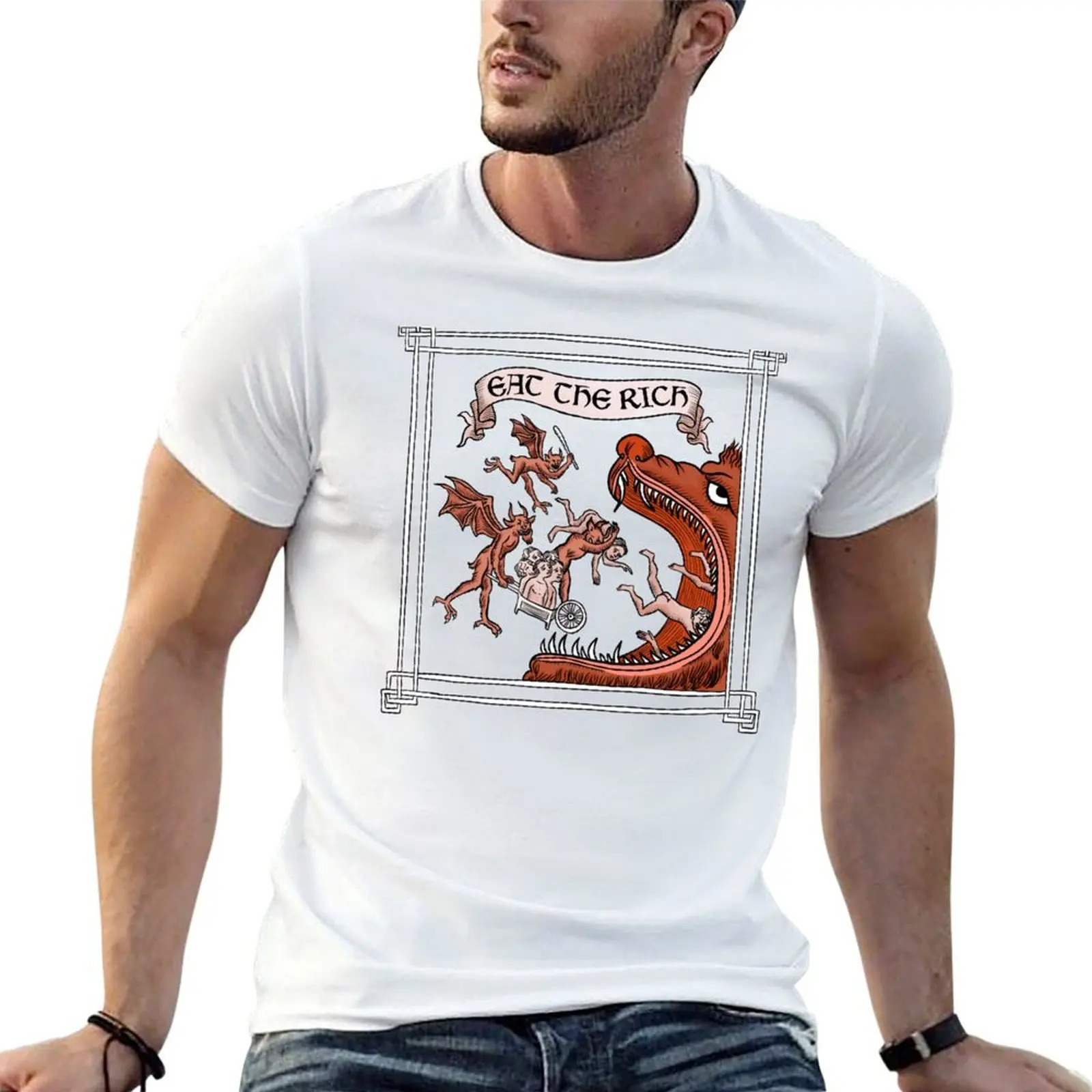 

Eat the Rich T-Shirt man tshirt t shirts with prints T-Shirt