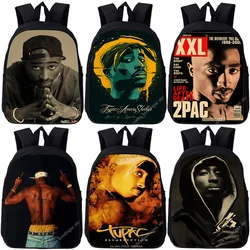 12 Cal 2Pac Tupac plecak maluch codzienny mały plecak dzieci przedszkole torby chłopcy dziewczęta Mini szkoła Bookbag dzieci plecak